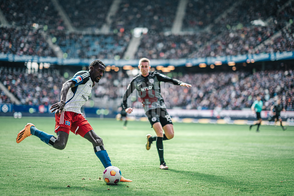 Fußball | Männer | Saison 2023/2024 | 2. Fußball-Bundesliga | 23. Spieltag | Hamburger SV vs. SV 07 Elversberg | 25.02.2024 | sportfotografie mit justus stegemann