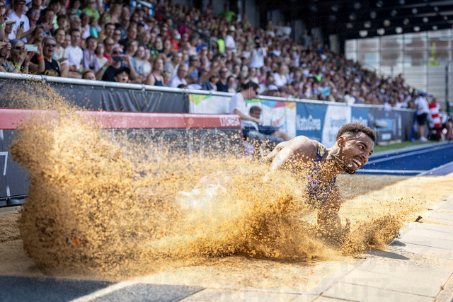 Multisport Event; Ratingen, 27.06.2026 | RATINGEN, GERMANY - JUNE 27, 2026 : Leo Neugebauer (GER / Germany) competing during the Multisport Event at Stadion Ratingen on June 27, 2026 in Ratingen, Germany.