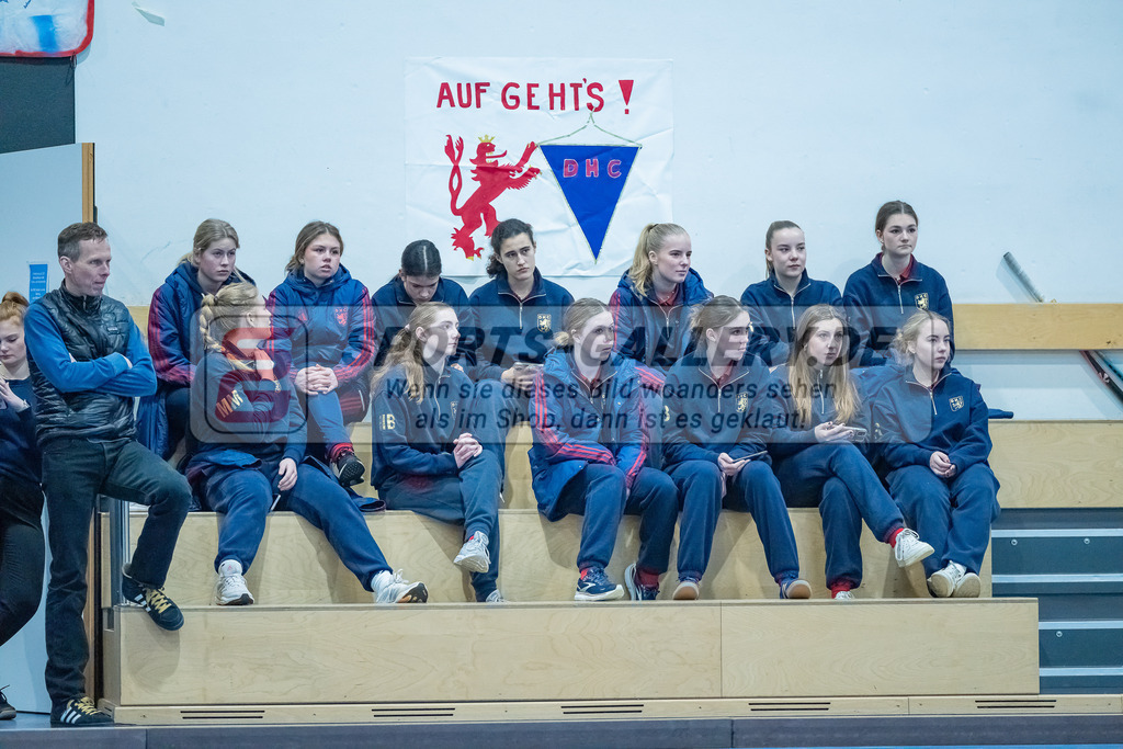 HK_20240303_108810 | 1. Halbfinale Deutsche Meisterschaft WU16 am 3.3.2024 Halle DHC, Düsseldorf ,