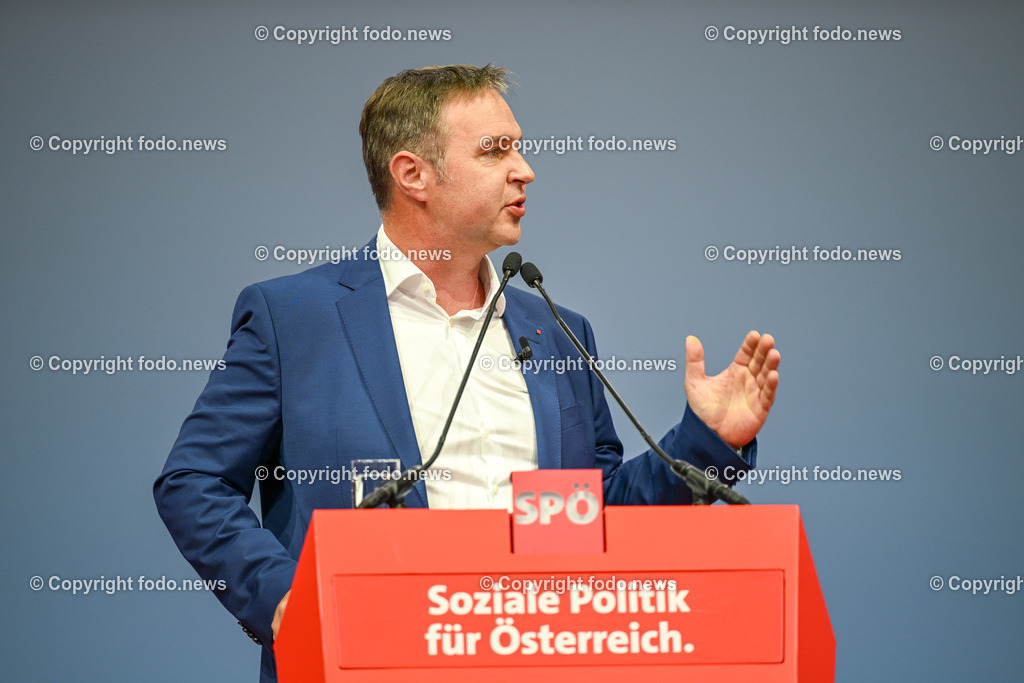 Bundesparteitag SPOE in Linz Design Center_ 03.06.2023-84 | 03.06.2023, Linz, AUT, Bundesparteitag SPOE in Linz Design Center, im Bild Andi Babler (SP, Bgm. Traiskirchen)