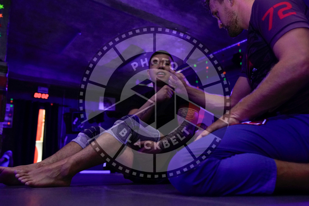 20240413PBB7979 | Fighters compete during the Grapplethon 24hours of rolling for a reason in Hamburg, Germany, on April 13, 2024.