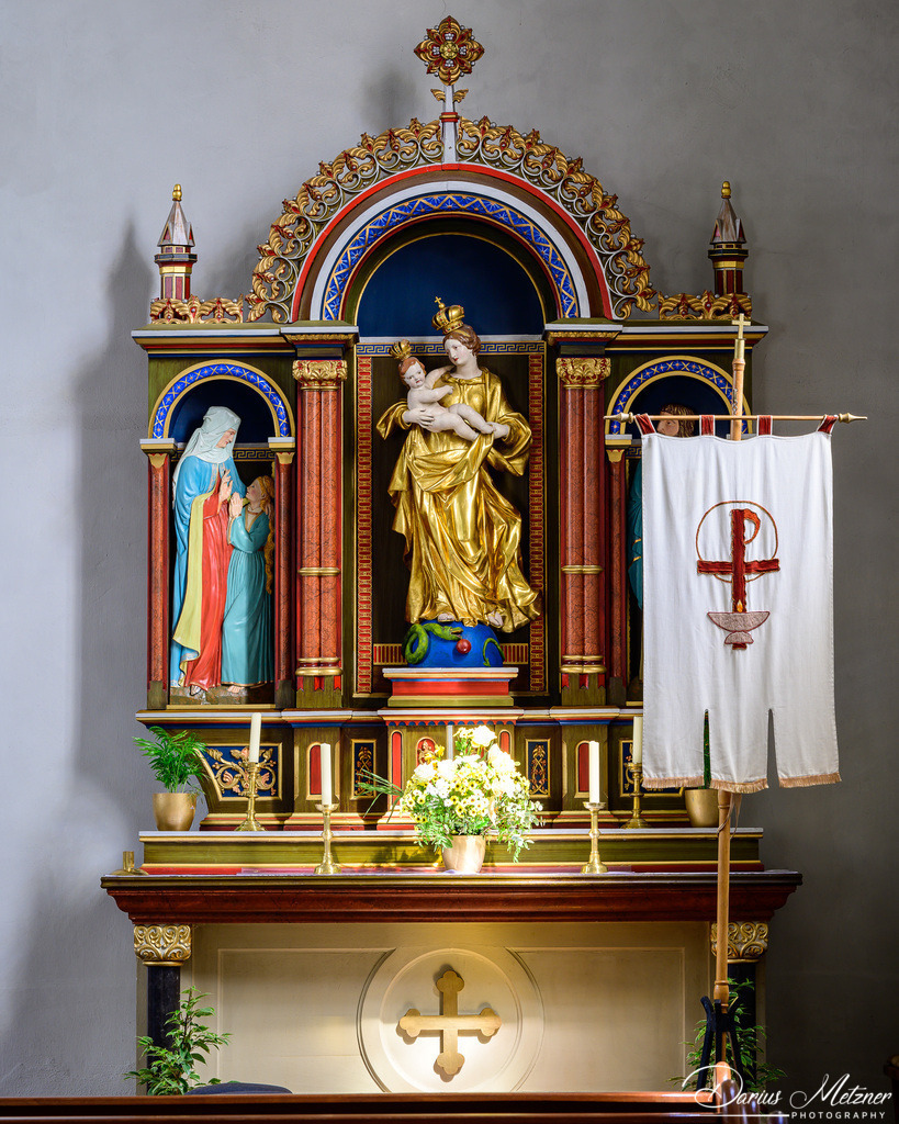 Die St. Killianskirche in Nierstein | Die katholische St. Killianskirche in Nierstein