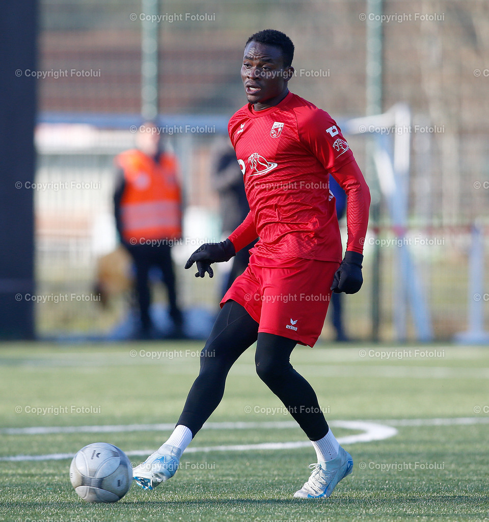 A_LUI_190125_27 | SPORT FUSSBALL TESTSPIEL ASKOE OEDT -UNION PROCORN DIETACH 18.01.2025 IM BILD : ADAMSON SHARAFA (OEDT)  FOTO:FOTOLUI