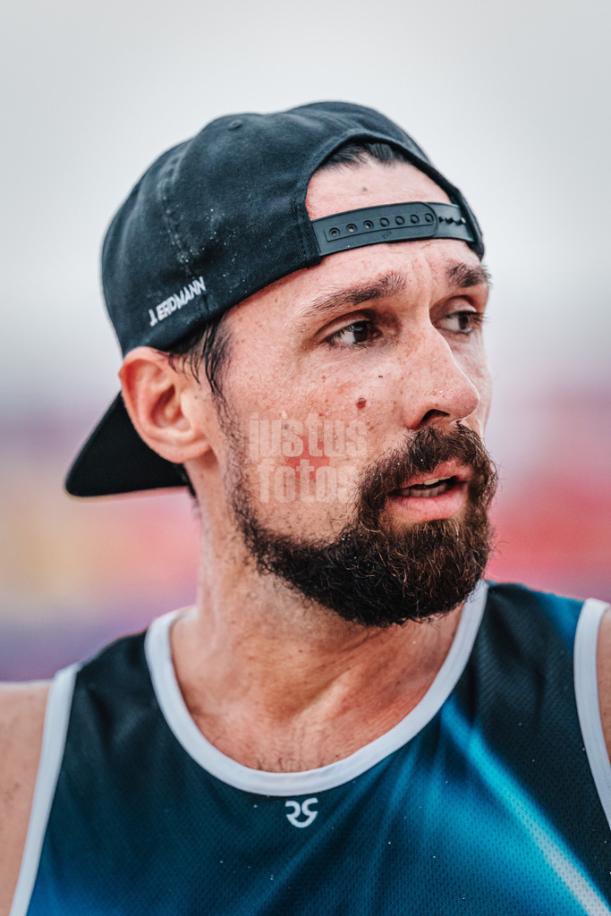 Beachvolleyball | Männer | Allianz German Beach Tour 2024 | Tourstop Kühlungsborn 2 | 15.08.2024 | Jonathan Erdmann Portrait