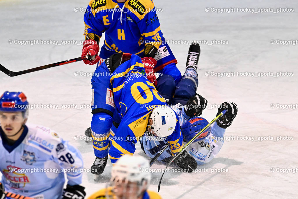 ESC Steindorf vs. EHC Althofen 4.11.2023 | #20 Kogler Benjamin, #77 Wuntschek Manuel