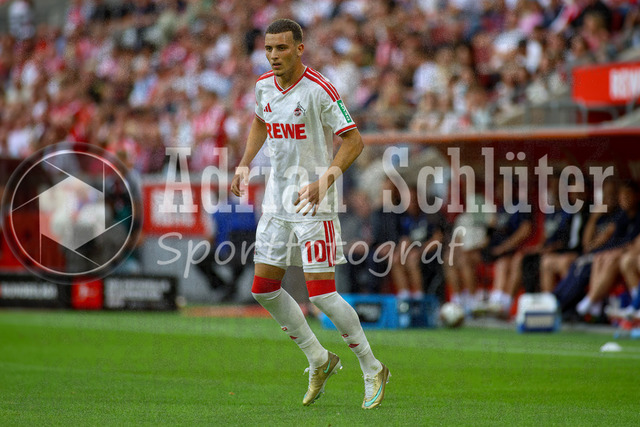 29.08.2026, GER, Fussball, Herren, Bundesliga , 1. Bundesliga, Saison 2026/2027, 1. FC Köln - TSG 1899 Hoffenheim | Said El Mala (KOE) schaut