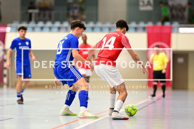 Futsal I A-Junioren I Saison 2023-2024 I NORDFV I Regionalmeisterschaft I SC Vorwärts Wacker - JFV Bremerhaven I 10.02.2024 I 31070 | Der Sportfotograf. - Realized with Pictrs.com