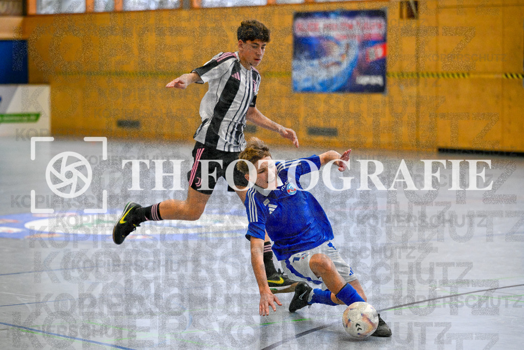 GER, Juventus - RC Strasbourg, Fussball, U14 Hallenturnier, PS-Immo-Cup 2026, 18.01.2026 | Juve, RC Strasbourg