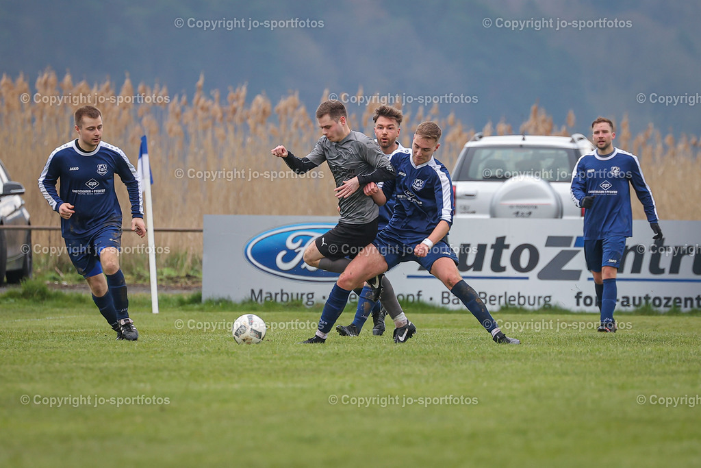 Kombach_Wiesenbach (72) | 08.04.2023; Kreisliga B Biedenkopf; Rasenplatz Kombach; FC Kombach - FV Wiesenbach; Ergebnis 4:4 (2:1)