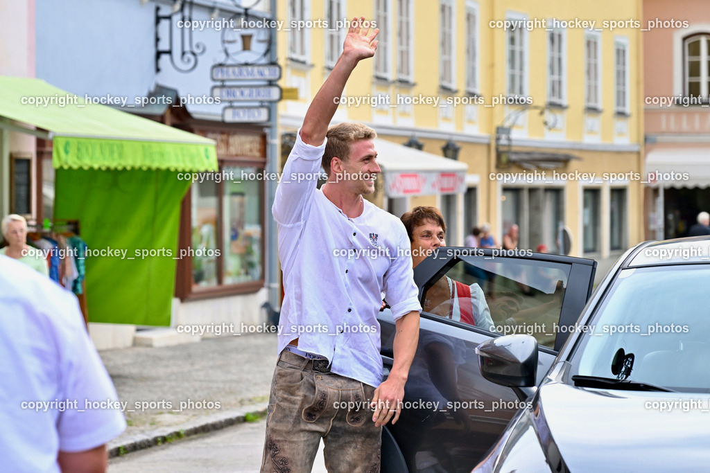 Empfang Heiko Gigler in Gmünd | Empfang Heiko Gigler in Gmünd, Empfang Heiko Gigler in Gmünd am 14.08.2024 in Gmünd (Hauptplatz Gmünd), Austria, (Photo by Bernd Stefan)