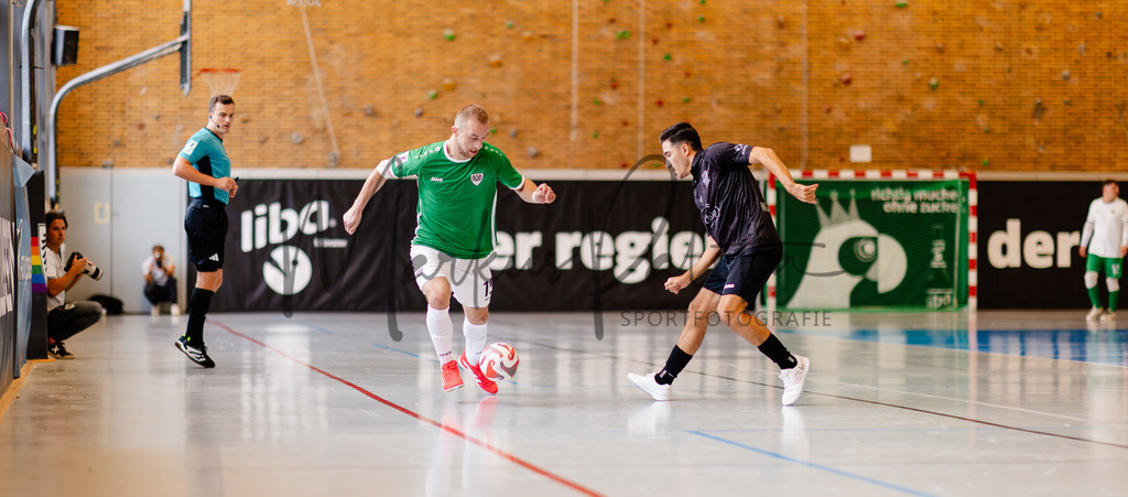 Futsal-Bundesliga, Saison 2025/2026, 4. Spieltag: SC Preußen Münster - SV Pars Neu-Isenburg | Futsal-Bundesliga, Saison 2025/2026, 4. Spieltag, SC Preußen Münster empfängt SV Pars Neu-Isenburg in der Universitäts-Sporthalle in Münster. Foto: sportfotografie.ms | Markus Paletta - Realisiert mit Pictrs.com