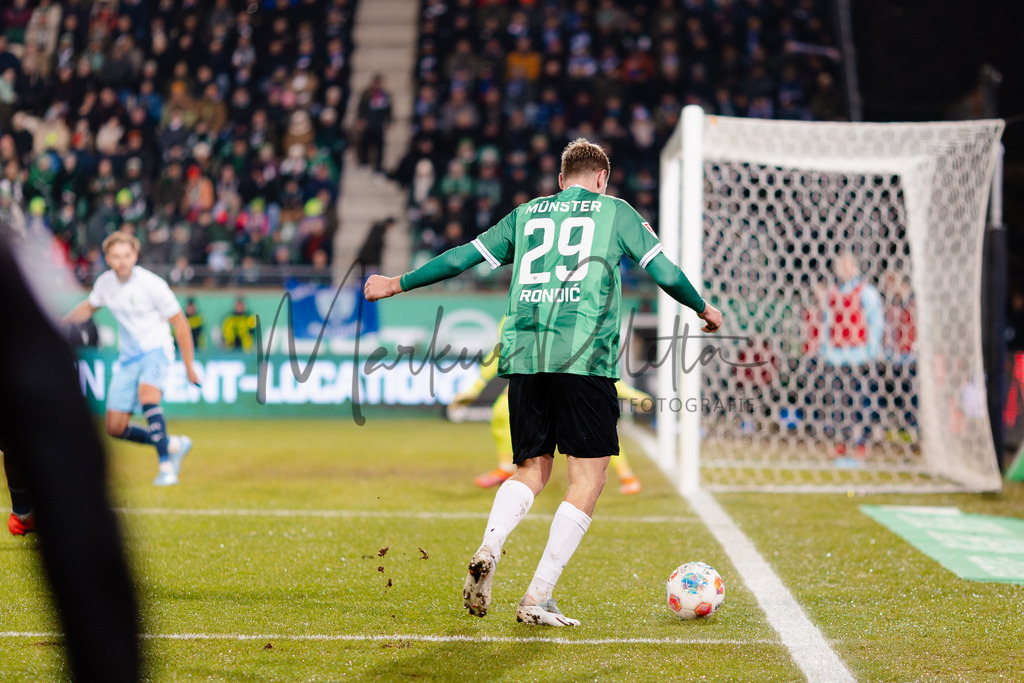 2. Bundesliga, Saison 2025/26, 21. Spieltag: SC Preußen Münster - VfL Bochum | Münster, 06.02.2026: 2. Bundesliga, 21. Spieltag, SC Preußen Münster gegen VfL Bochum im LVM-Preußenstadion in Münster. Foto: sportfotografie.ms | Markus Paletta - Realisiert mit Pictrs.com