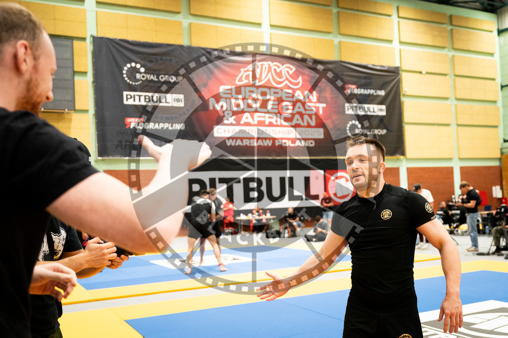 20250906PBB1809 | Fighters compete during the ADCC European Trials  competition in Warsaw, Poland, on September 6, 2025.