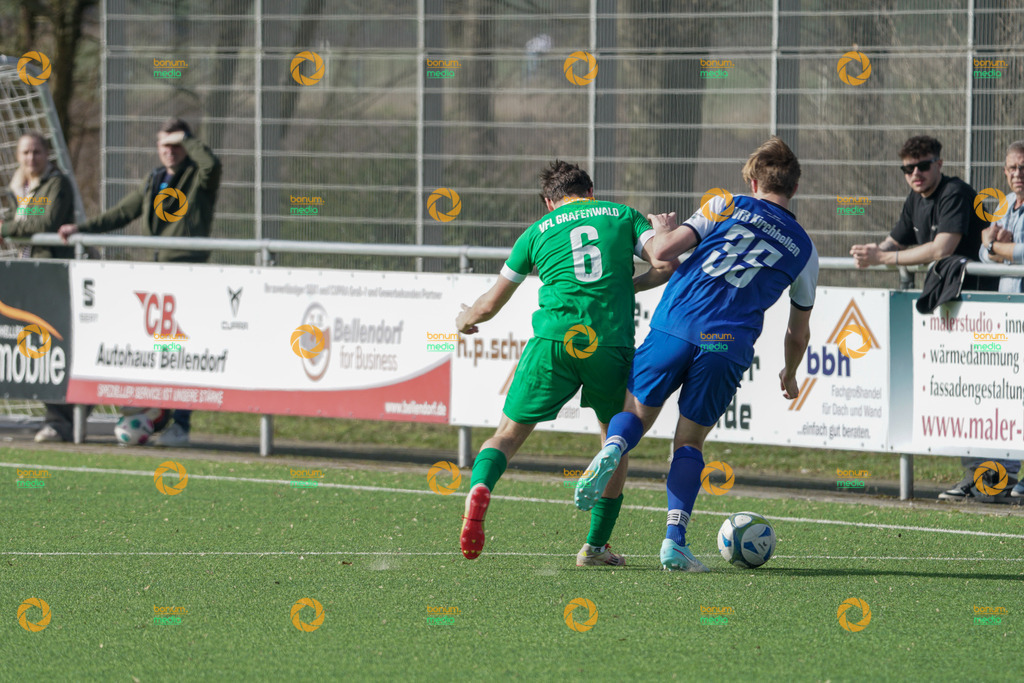 VfB Kirchhellen II vs VfL Grafenwald II - Derby 08.03.2026 | Foto: Daniel Böhm | bonum.media - Realisiert mit Pictrs.com