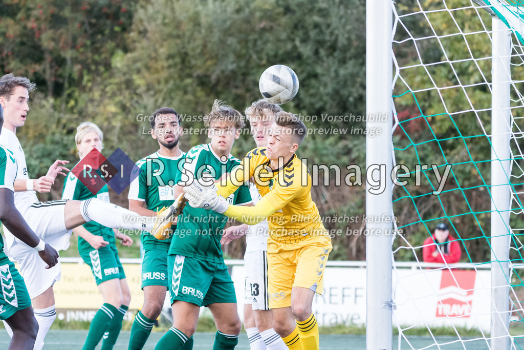 Fußball, Saison 2022/23, Flens-Oberliga, VfB Lübeck II - Heider SV, Lohmühle KR (Lübeck), 16.10.2022, 14. Spieltag | Sportfotos aus Hamburg, Eventfotos oder freie Arbeiten von R.Seidel Imagery – einfach online kaufen.