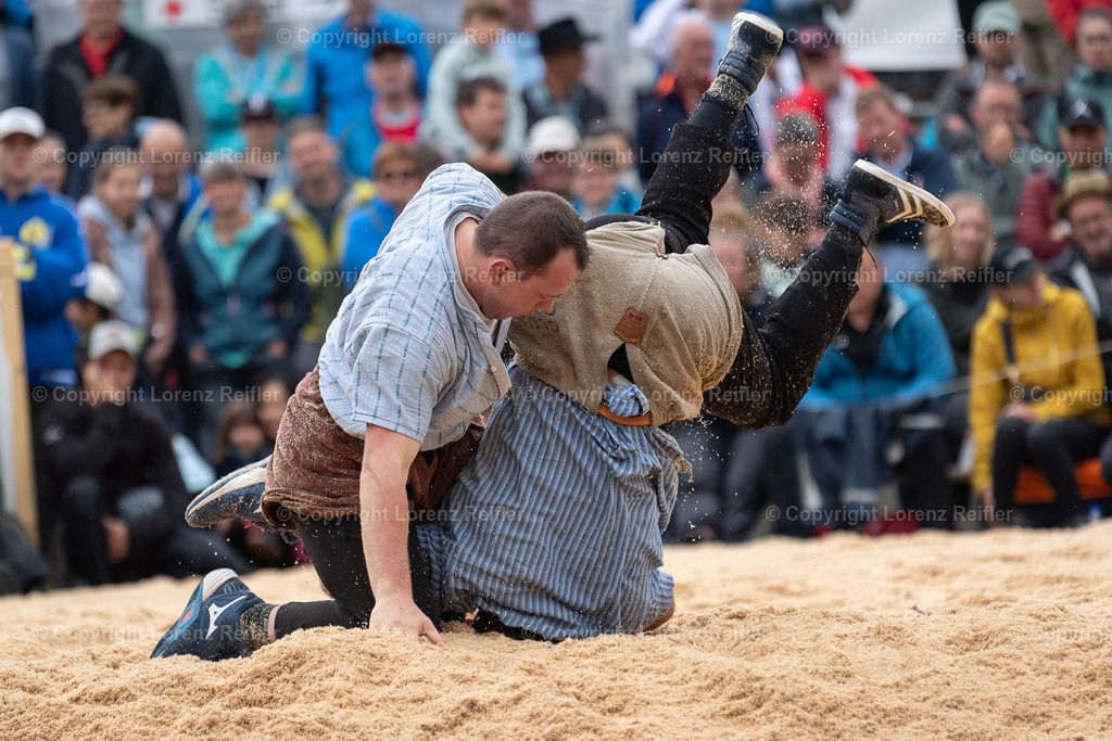 Schwingen -  Appenzeller Kantonal Schwingfest 2024 | Hundwil, 7.7.24, Schwingen - Appenzeller Kantonal Schwingfest.