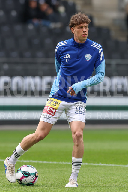 SK Puntigamer Sturm Graz vs TSV Egger Glas Hartberg – Championship Group    | Graz, Austria, 12.Apr.26 - SOCCER - ADMIRAL Bundesliga, SK Puntigamer Sturm Graz vs TSV Egger Glas Hartberg. The image shows Maximilian Fillafer (Hartberg).    