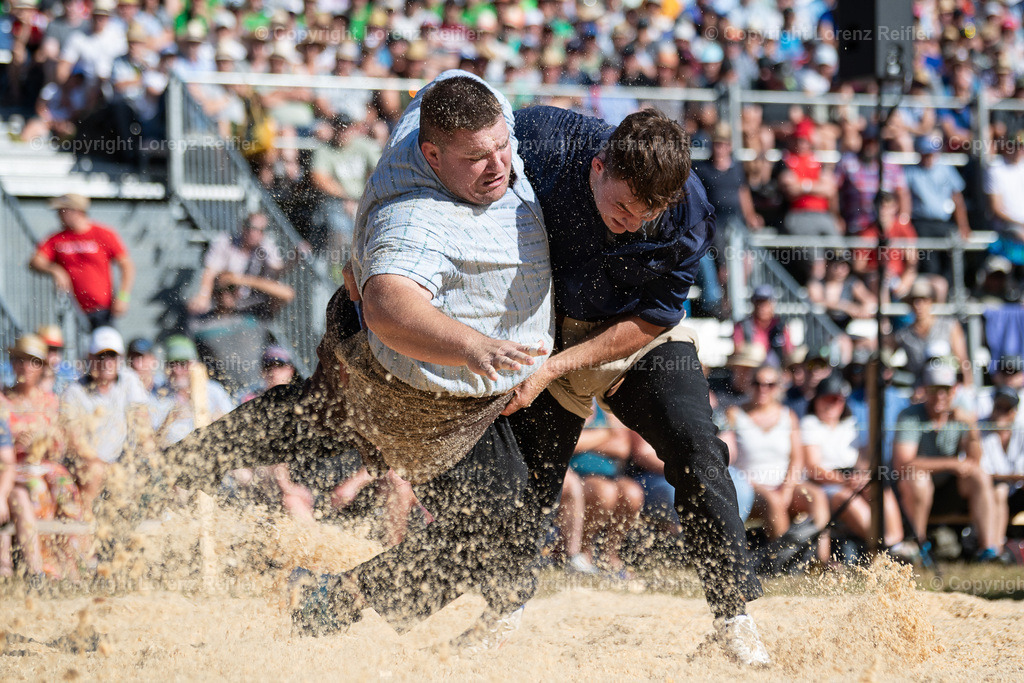 Schwingen -  Schwarzseeschwinget 2025 | Schwarzsee, 22.6.25, Schwingen - Schwarzseeschwinget.