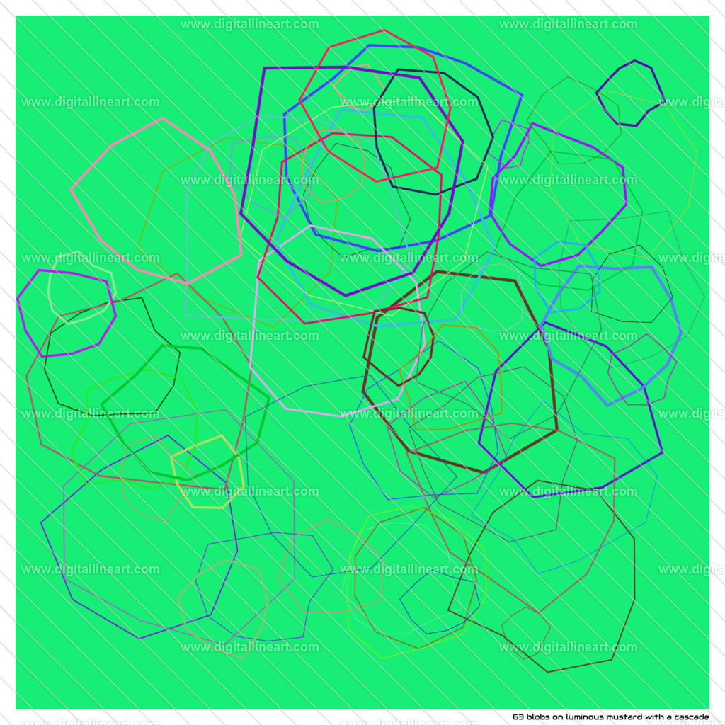 63-blobs-luminous-mustard-with-a-cascade | digitallineart - Realisiert mit Pictrs.com