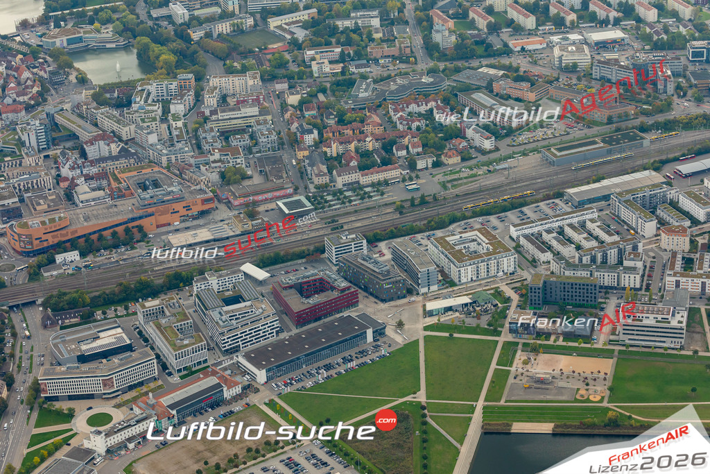 Luftaufnahme der Stadt Böblingen - Die Luftaufnahme wurde 2025 vom UL-Flugzeug heraus erstellt ( keine Drohne ) - Hochauflösende Luftaufnahme - für professionelle Ausdrucke geeignet. Die Geschenkidee !Mit Lizenz und Bildrechte bestellbar