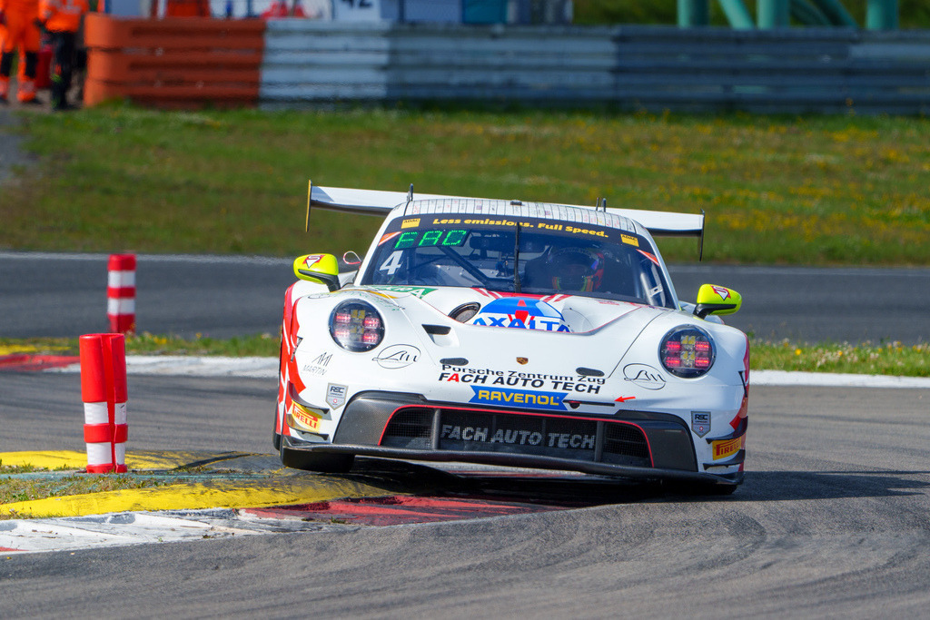 A7407695 | 14.07.2024 ADAC GT Masters Nürburgring Bild: #5 Alexander Fach und Alexander Schwarzer im Porsche 911 GT3 von Fach Auto Tech - Realisiert mit Pictrs.com