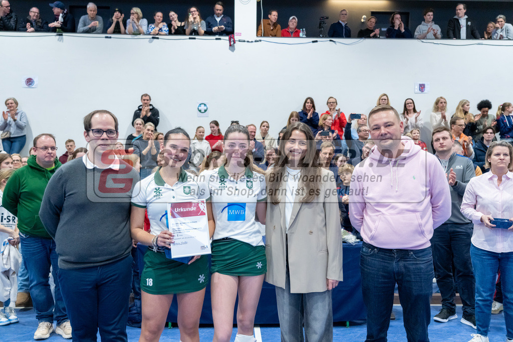 HK_20250223_103347 | Deutsche Meisterschaft wU14 Finale und Ehrungen am 23.2.2025 Düsseldorfer HC, Düsseldorf