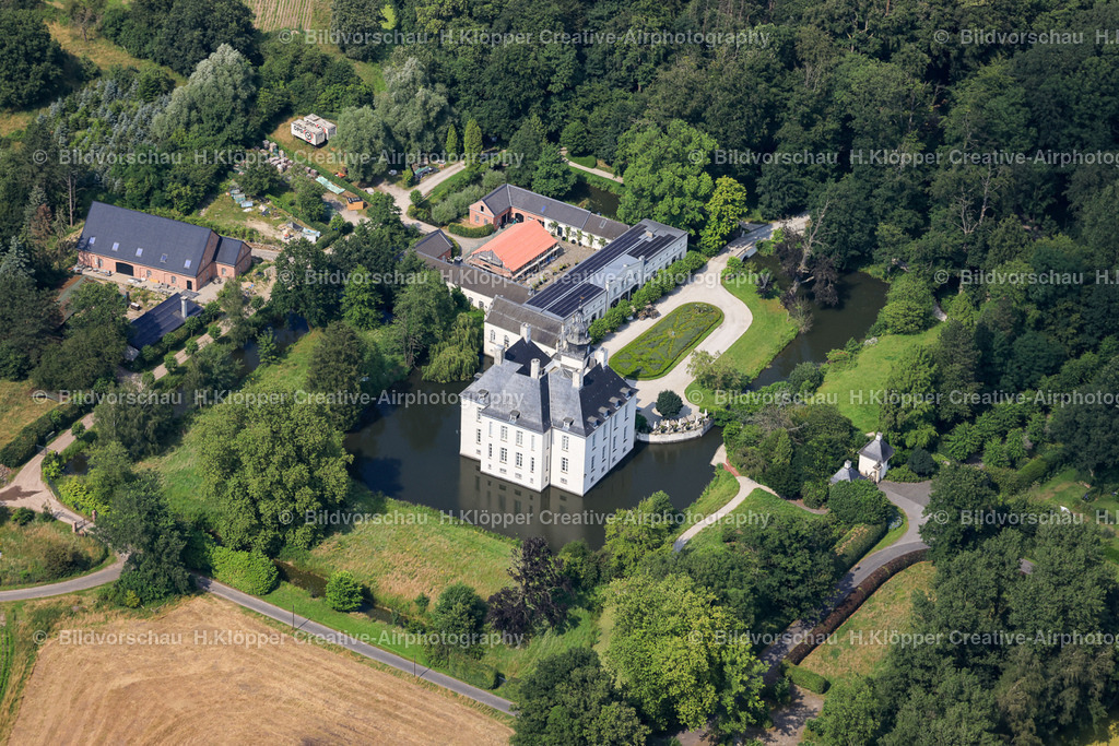 Luftbilder-Hünxe-Gartrop-2 | Luftbilder Schloss Gartrop Hünxe - Realisiert mit Pictrs.com