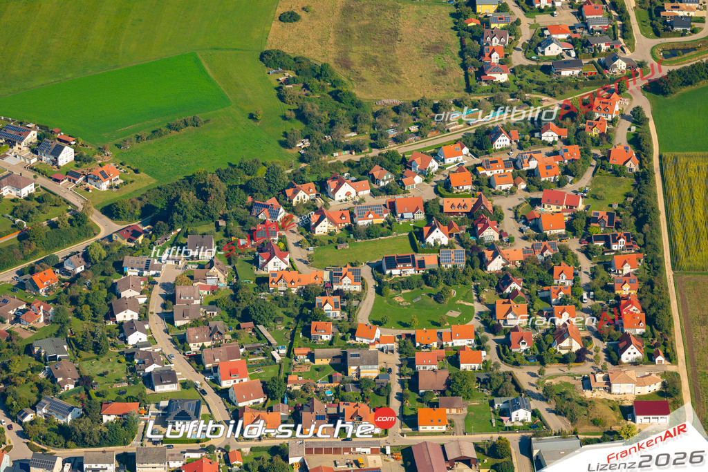 Das Luftbild zeigt :  Ellingen - Die Luftaufnahme wurde 2024 vom UL-Flugzeug aus erstellt ( keine Drohne ) - Hochauflösende Luftaufnahme - Für grossformatige Ausdrucke geeignet. Die Geschenkidee !Mit Lizenz und Bildrechte bestellbar