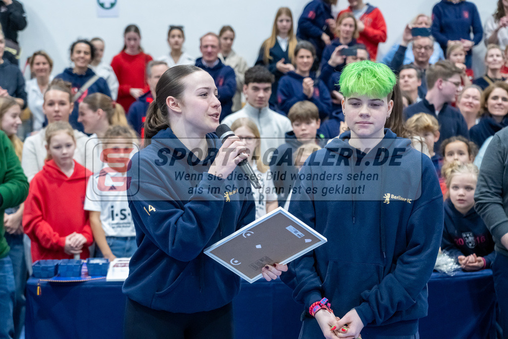 HK_20250223_103331 | Deutsche Meisterschaft wU14 Finale und Ehrungen am 23.2.2025 Düsseldorfer HC, Düsseldorf