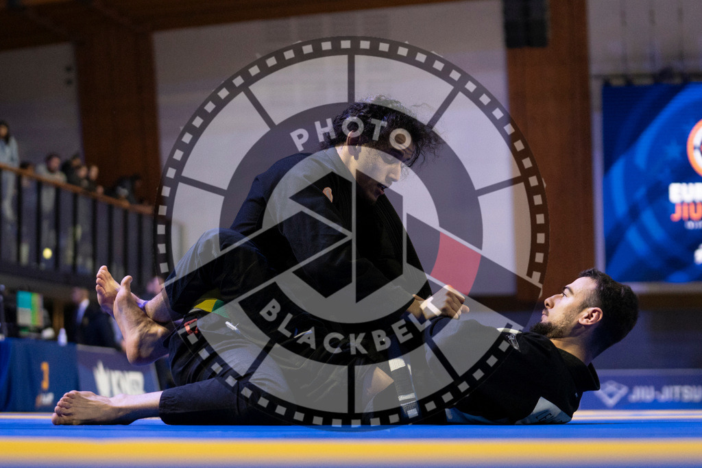 20240119PBB0409 | Fighters compete during the IBJJF European Championship in Paris, France, on January 19, 2024.