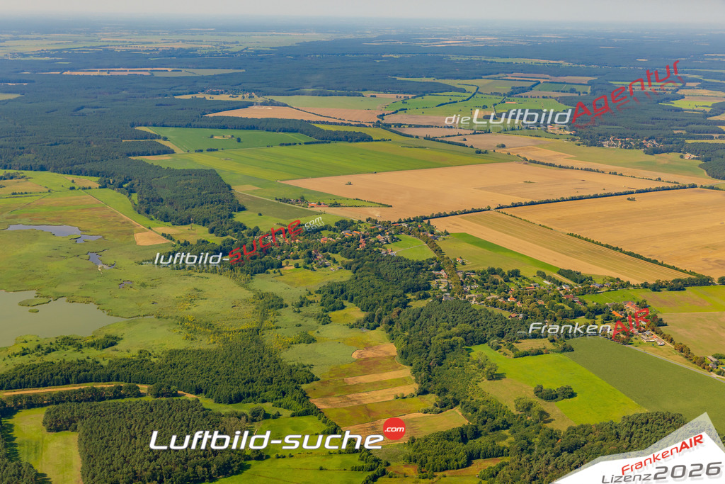 Rambow Lenzen Bild- Das Luftbild wurde 2025 vom UL-Flugzeug heraus erstellt ( keine Drohne bzw. Drohnenaufnahme ) - Hochauflösende Luftaufnahme -Nicht vergleichbar mit Google Maps oder Satelittenbilder- Die Geschenkidee !Mit Lizenz und Bildrechte bestellbar - CC