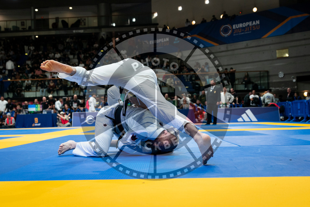 20240126PBB1452 | Fighters compete during the Brazilian Jiu-Jitsu European Championship of the IBJJF in Paris, France, on January 26, 2024.