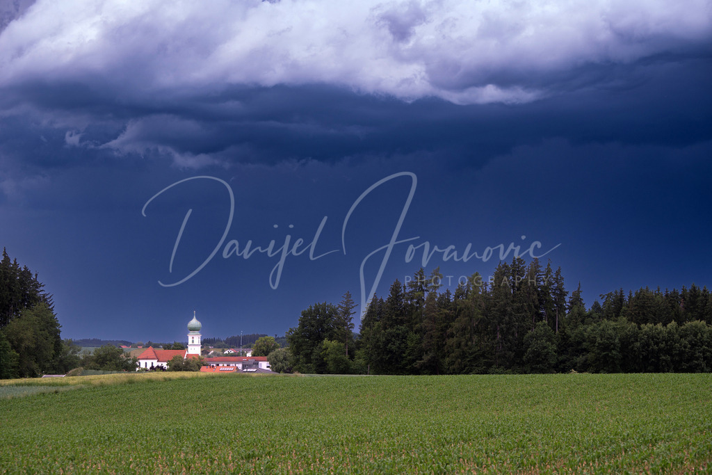 Gewitter | Gewitter in der Nähe von Erding