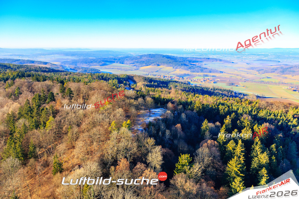 Die Luftaufnahme Bernreuth - Weismain wurde vom UL-Flugzeug (keine Drohne) aus fotografiert.Hohe Druck- Auflösung-die Geschenkidee!