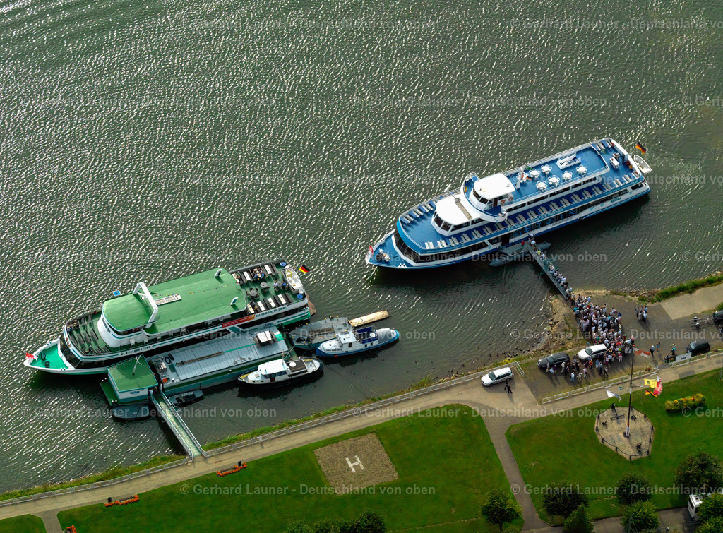 3196381 | Rhein bei Vallendar, Schiffsanleger