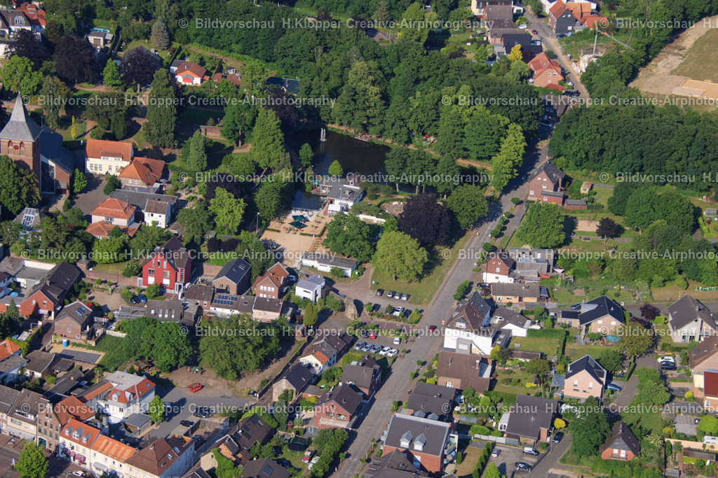 Gondelweiher Wassenberg Creative Airphotography H.Klöpper-3275 | Luftbilder der Stadt Wassenberg , Kreis Heinsberg - Realisiert mit Pictrs.com