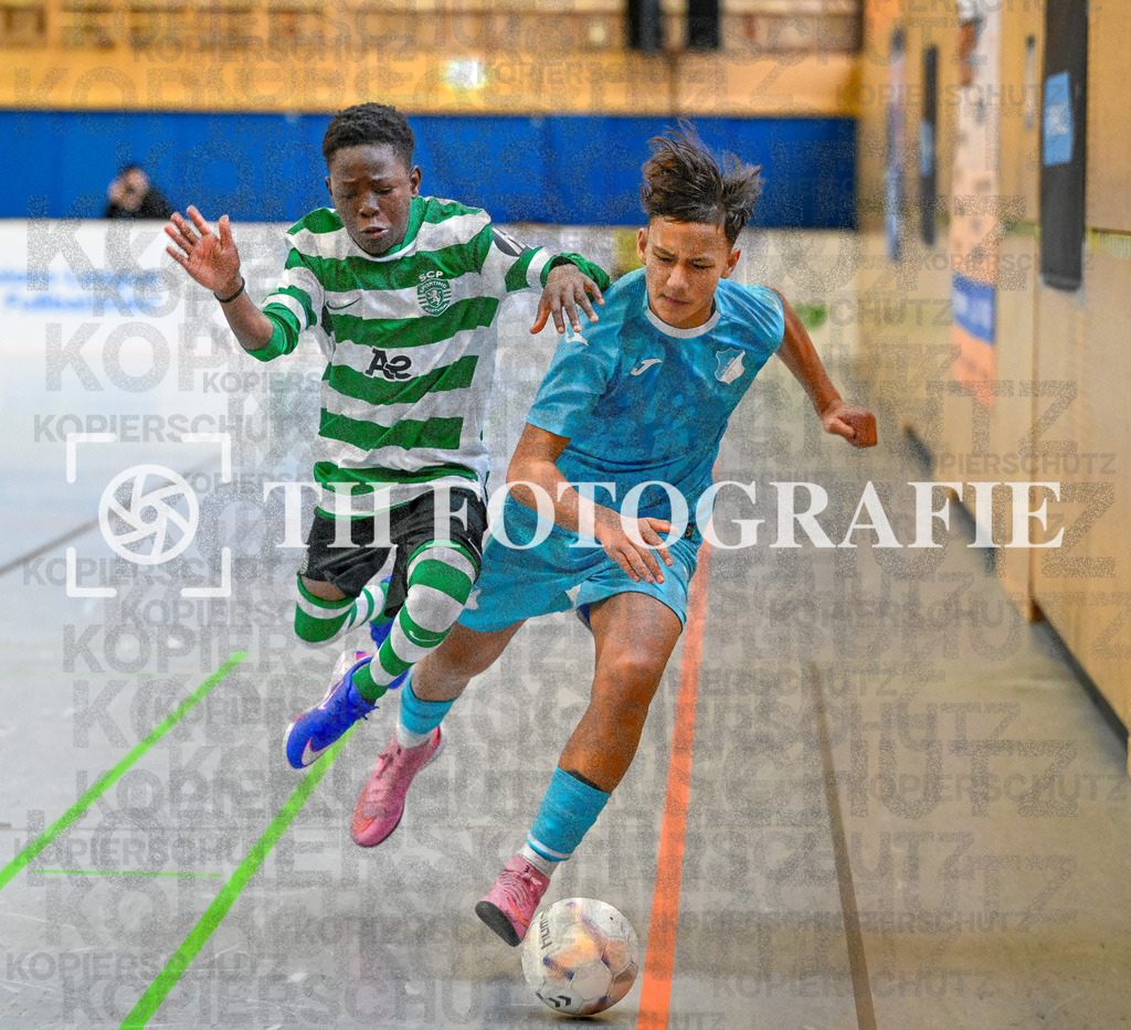 GER, Sporting - TSG Hoffenheim, Fussball, U14 Hallenturnier, PS-Immo-Cup 2026, 18.01.2026 | Sporting, TSG Hoffenhiem
