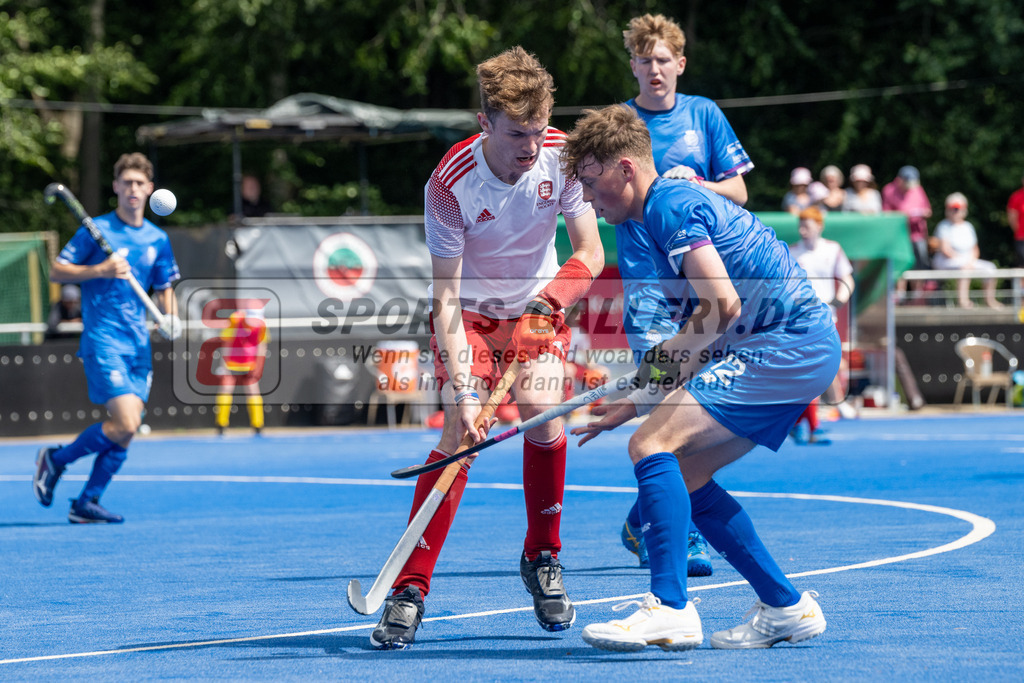 SFE_20230716_0005-2 | EuroHockey EM U18 Boys 5th 6th Scotland vs England am 16.07.2023 in Krefeld (Gerd-Wellen-Hockeyanlage), Photo: Stephan Fehrmann 2023 (Sports-Gallery)