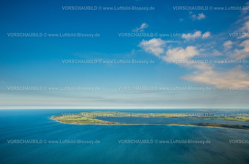 Ostsee16062551Ruegen_Dranske | Blick von Norden auf die Insel Hiddensee,  Insel Hiddensee, Ostseeküste,Mecklenburg-Vorpommern, Vorpommern, Mecklenburg-Vorpommern, Deutschland
