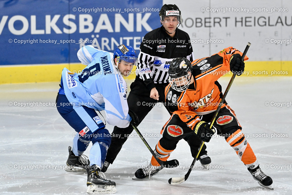 ESC Steindorf vs. USC Velden 4.1.2023 | #8 Martinz Christof, DREIER Alexander Referee, #51 Ofner Niklas