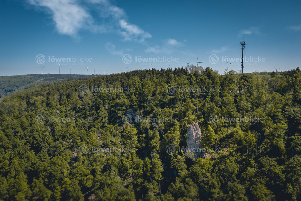 Beutelfelsen bei Lauterstein im Sommer | löwenblicke | shop