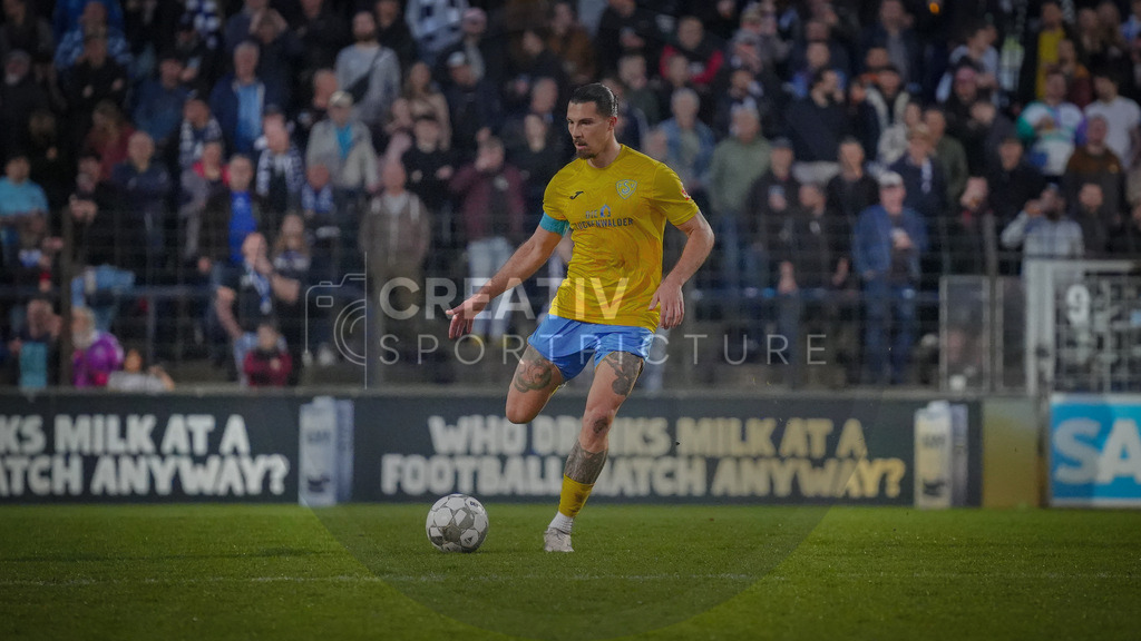 Fußball, Herren, Saison 2025/2026, Regionalliga Nordost, 30. Spieltag, FSV 63 Luckenwalde vs. SV Babelsberg 03, Freitag 17.04.2026, Karl-Liebknecht-Stadion Potsdam | Fußball, Herren, Saison 2025/2026, Regionalliga Nordost, 30. Spieltag, FSV 63 Luckenwalde vs. SV Babelsberg 03, Freitag 17.04.2026, Karl-Liebknecht-Stadion Potsdam, Im Bild: Andreas Pollasch (Luckenwalde) - Realisiert mit Pictrs.com