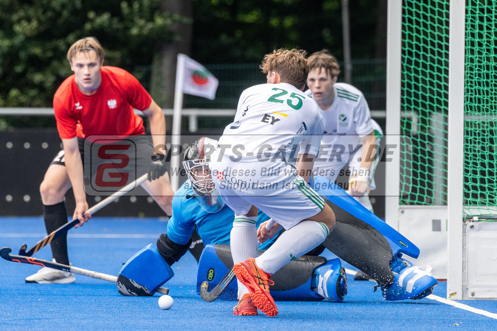 SFE_20230715_0091-2 | EuroHockey EM U18 Boys Ireland vs Poland am 15.07.2023 in Krefeld (Gerd-Wellen-Hockeyanlage), Photo: Stephan Fehrmann 2023 (Sports-Gallery)