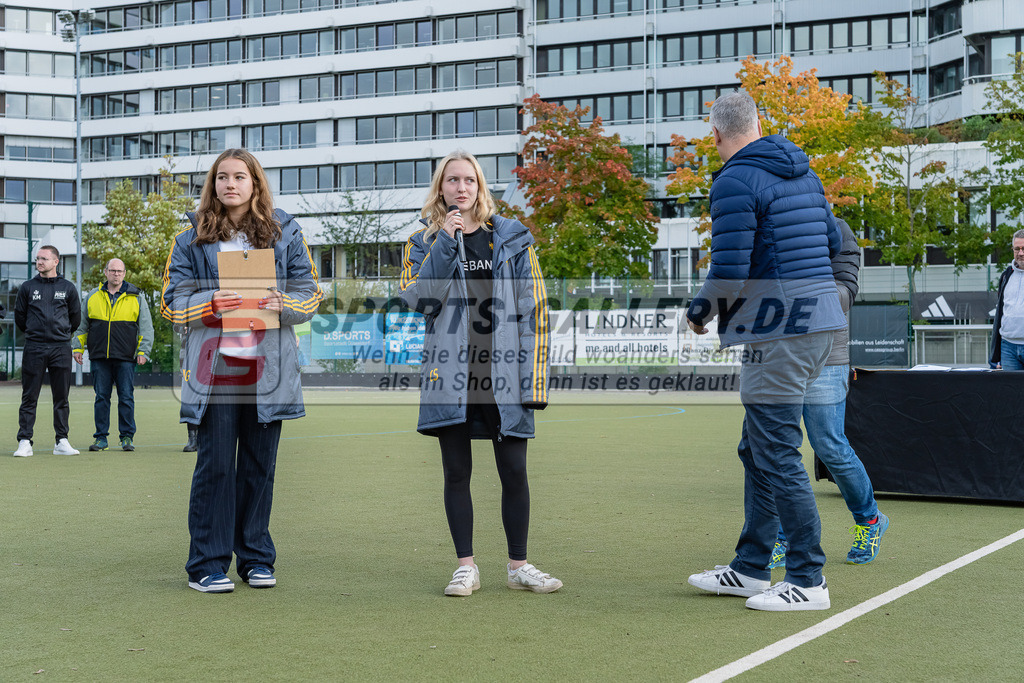 HK_20231022_106202 | Finale Deutsche Meisterschaft Feld WU16 Uhlenhorst Mülheim - Düsseldorfer HC am 22.10.2023 DHC, Düsseldorf ,