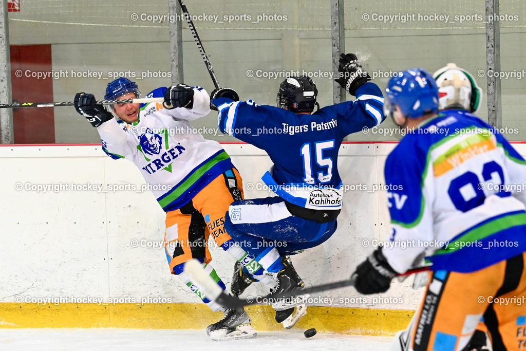  EC Tigers Paternion vs. EC Virgen 8.1.2022 | #92 Leo Rene, #15 Rauter Johann