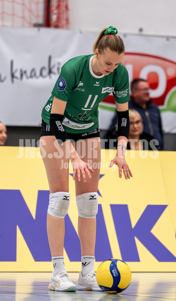 Volleyball I Frauen I Saison 2025-2026 I 2 Bundesliga Pro I 16. Spieltag VFL Oythe - TV Planegg-Krailling-13 | Ann-Kathrin Stichlmair (11,Planegg-Krailling) - Realisiert mit Pictrs.com