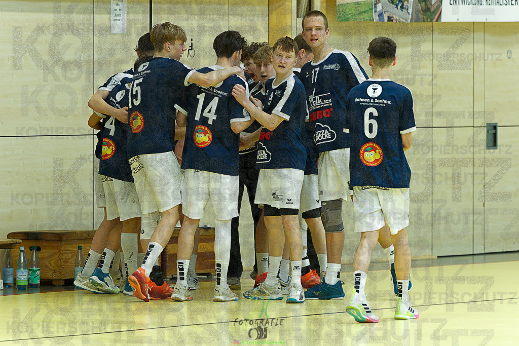 mJB Pokalrunde dt. Meisterschaft, TV Hüttenberg - TSV GWD Minden | mJB Pokalrunde dt. Meisterschaft, TV Hüttenberg - TSV GWD Minden am 15.03.2025 in Münchholzhausen (Sporthalle Münchholzhausen)Photo © 2025 - Jörg Heinrich - Realisiert mit Pictrs.com