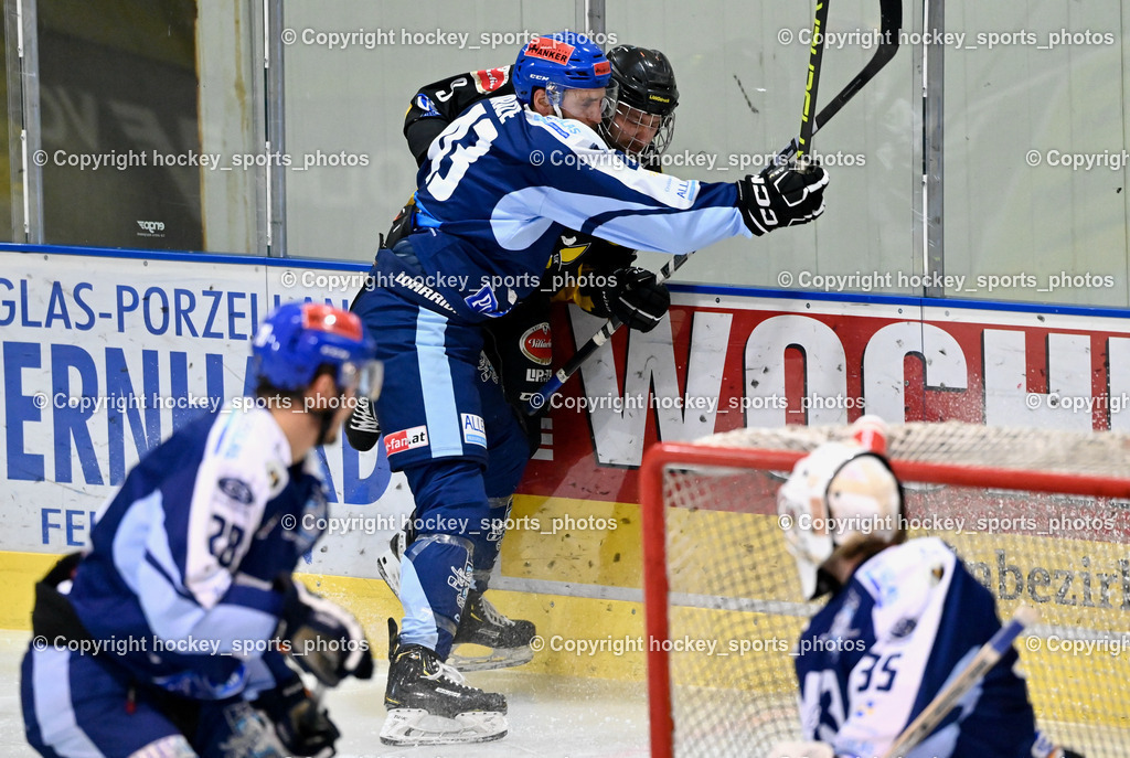 ESC Steindorf vs. EC Spittal Hornets 3.2.2024 | #43 Oraze Martin, #9 Essmann Kevin