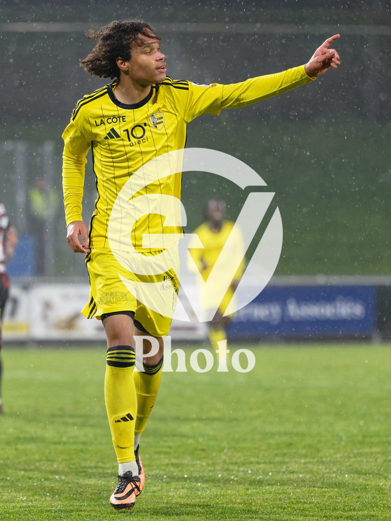 dieci Challenge League - FC Stade Nyonnais v Neuchatel Xamax FCS |  during the dieci Challenge League match between FC Stade Nyonnais and Neuchatel Xamax FCS at Centre sportif de Colovray in Nyon, Switzerland