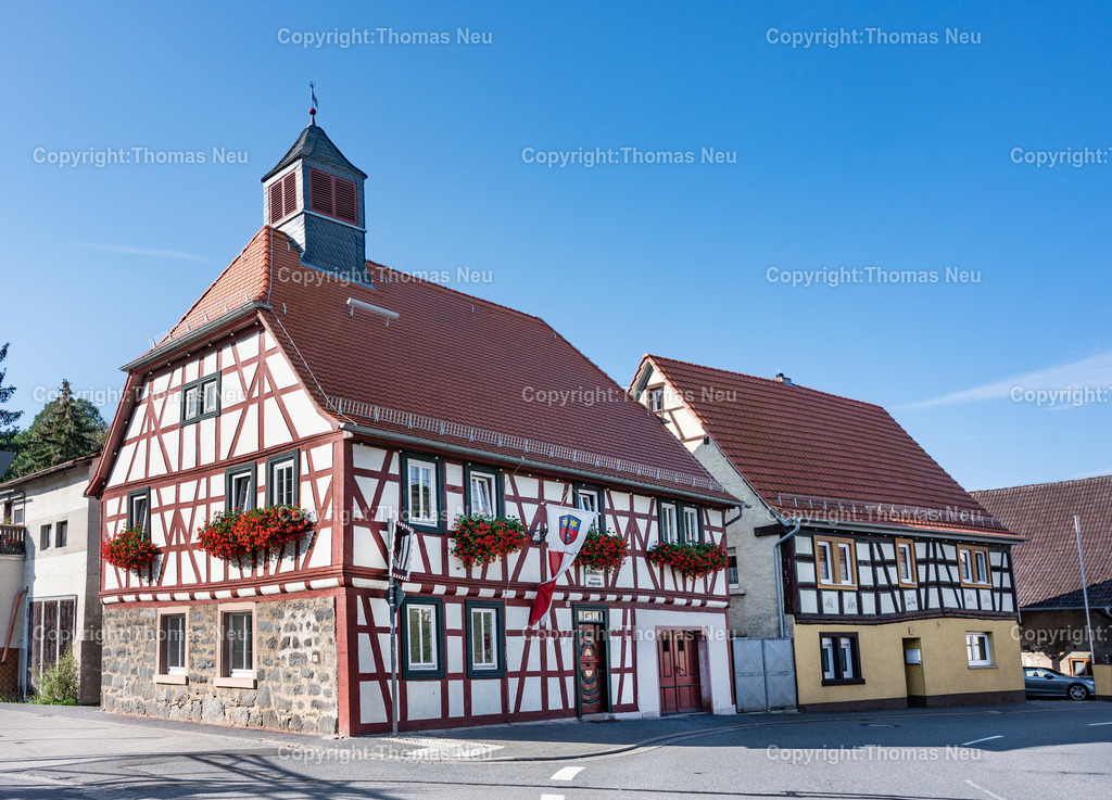 Elmshausen_Rathaus_DSC_2421 | Lautertal, Ortsteil Elmshausen, historisches Rathaus, ,, Bild: Thomas Neu